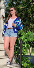 Load image into Gallery viewer, Checked Bomber Cardi - Knitting Pattern
