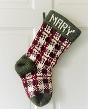 Load image into Gallery viewer, Mary Christmas Stocking - Knitting Pattern
